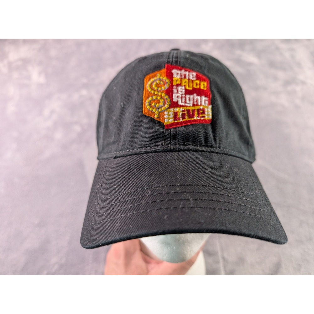 Cap America The Price Is Right Live Baseball Hat Black Adjustable Strapback Cap